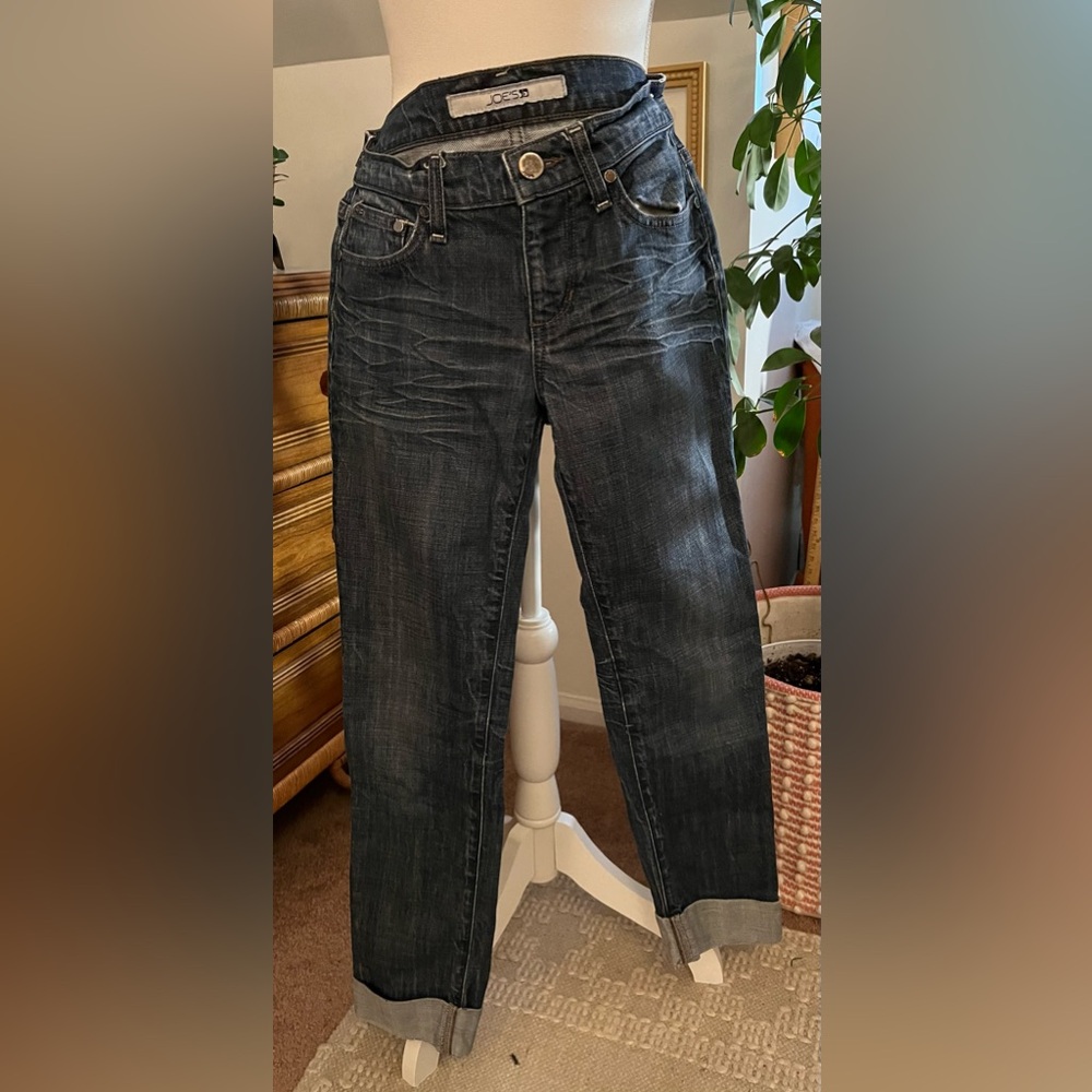 Joe’s ankle cuffed jeans